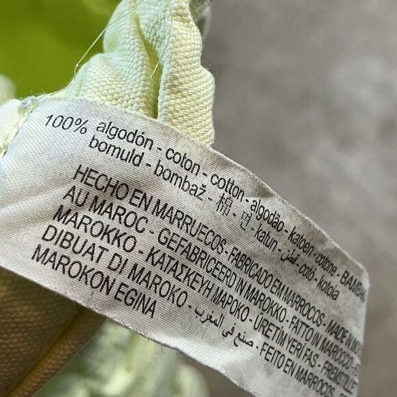 Zara Cargo Pants Womens‎ 6 Parachute Pockets Pull On Light Green Baggy - Picture 8 of 10